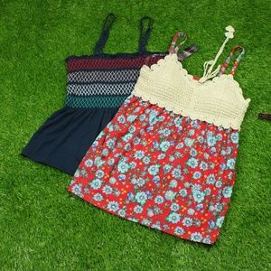 Ladies' 2 Pcs Tank Tops Size M No Boundaries